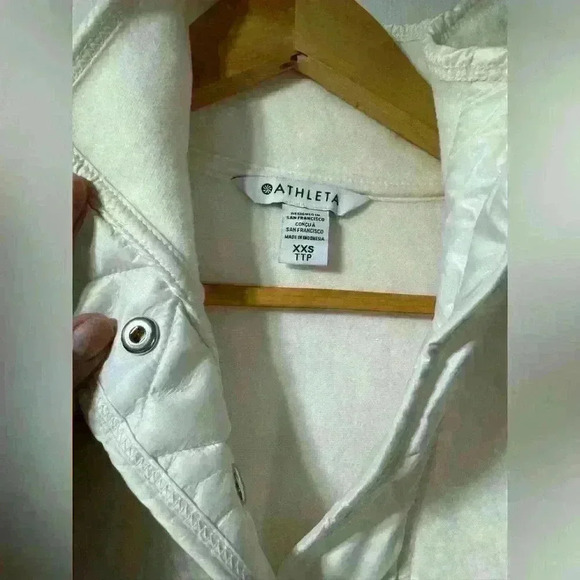 ATHLETA Cozy Sherpa Snap Sweatshirt - Picture 6 of 7